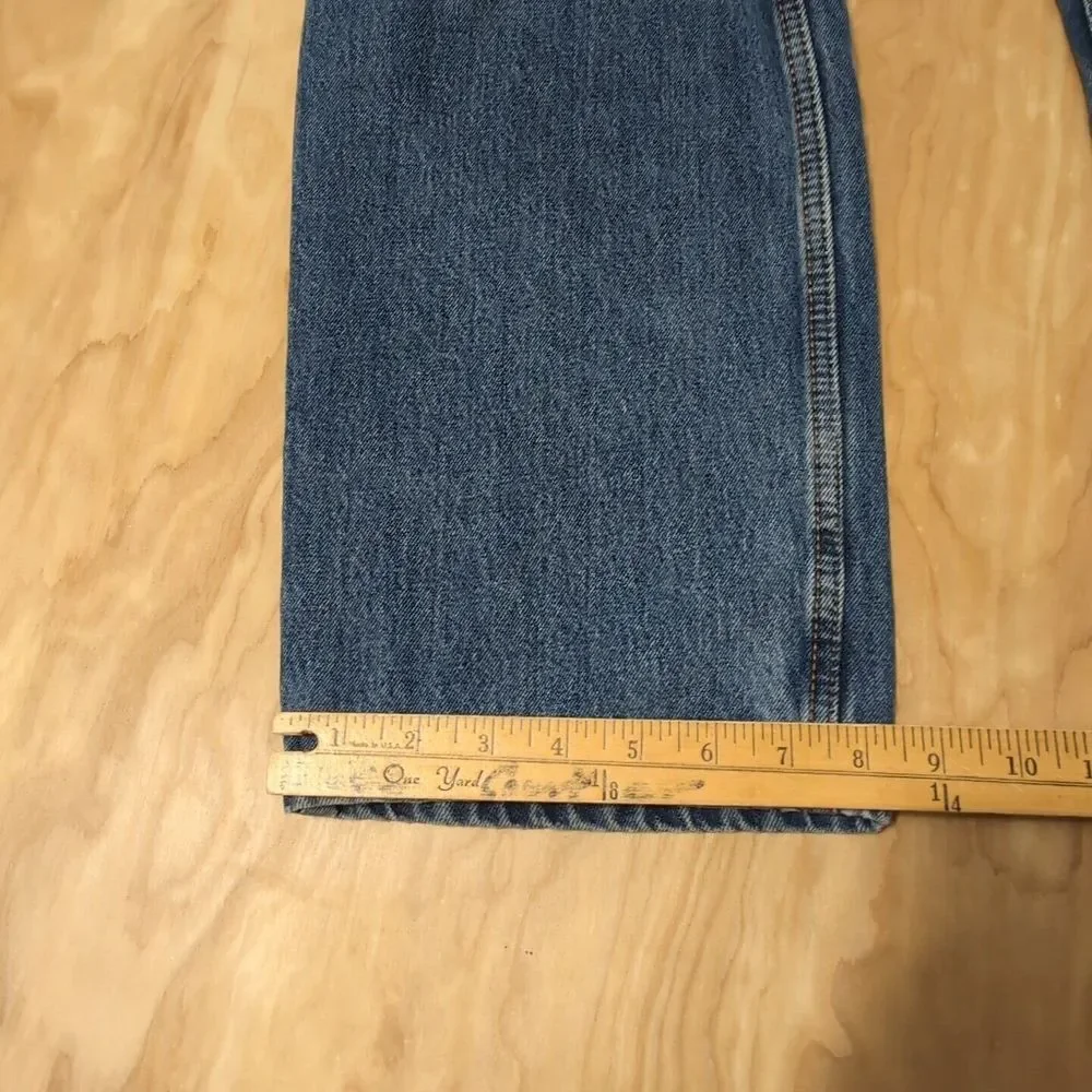Levi Strauss 550‎ Regular Mens Straight Leg Blue Jeans Size 38x30